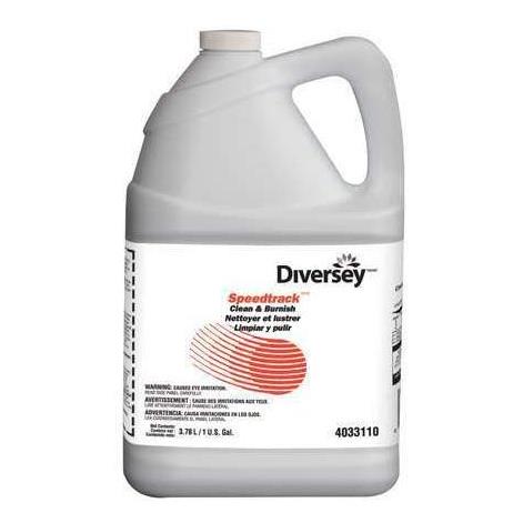 Diversey Speedtrack Floor Cleaner, Fragrance Free, 1 gal. - 4033110 - 4 Each