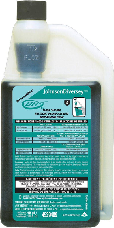 UHS Floor Cleaners - 4529489 - 6 Each - MDL-DVY4529489
