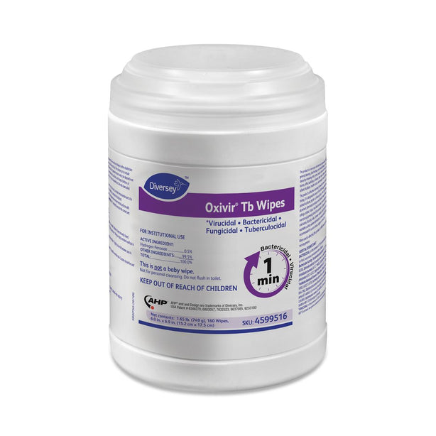 Diversey Inc Oxivir TB Disinfectant Wipes and Liquid Refill - DVY4599516H