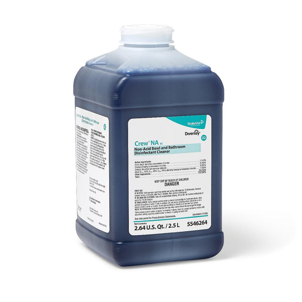 Diversey Inc Crew Non-Acid Bowl and Bathroom Disinfectant Cleaner 5546264 2.0 Each-MDL-DVY5546264