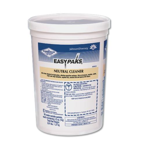 Diversey EasyPaks Neutral Floor Cleanser Packets, 5 oz. Packets - DVY90653