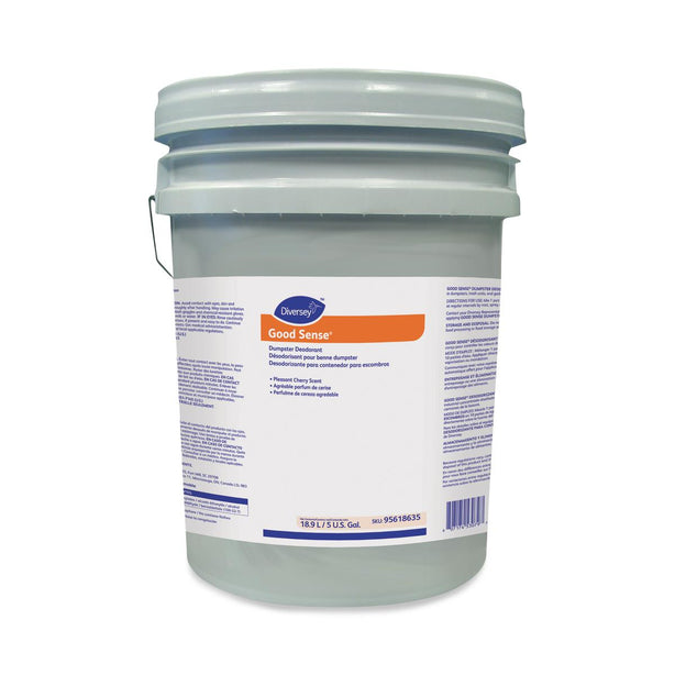 Diversey Good Sense Industrial Dumpster Deodorant, 5 gal. Pail - 95618635 - 1 Each