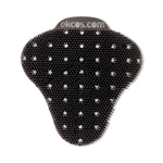 Diversey ekcoscreen 60+ Day Anti-Splash Urinal Screen, Black / Mint - EKS-7BK-12 - 12 Each