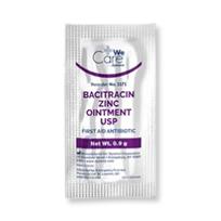 Dynarex Corporation OTC Medications: Bacitracin Zinc Ointment, 0.9 g Foil Pack 1171 - 1728.0 Each - MDL-DYA1171CS