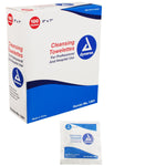 Dynarex 1301 Benzalkonium Chloride Wipe, Contains 5% Alcohol, Individually Wrapped, 5" x 7" - MDL-DYA1301 - 1000 Each