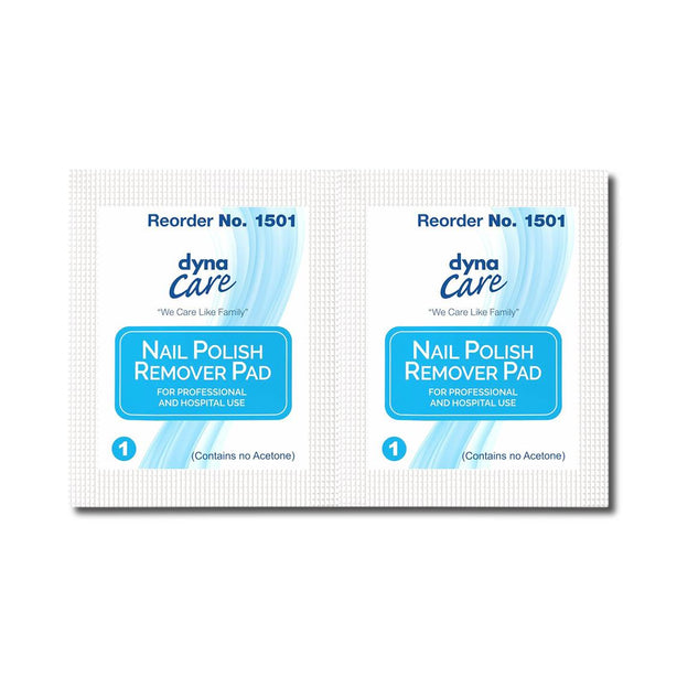 Dynarex Corporation Dynarex Nail Polish Remover Pads 1501 - 1000.0 Each