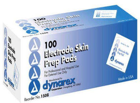 Dynarex Corporation Electrode Skin Prep Pads 1508 - 1000.0 Each - MDL-DYA1508CS