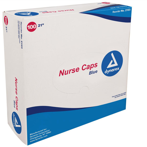 Dynarex Corporation Nurse and Surgeon Cap 2103 - 500.0 Each