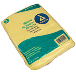 Dynarex 2141 Disposable Full-Back Isolation Gown with Elastic Wrists, Yellow - MDL-DYA2141 - 50 Each