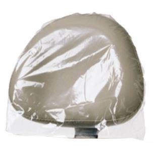 Dynarex Plastic Headrest Cover, Size M, 9.5" x 11" - DYA2153