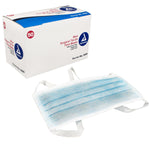 Dynarex 2205 Pleated Surgical Face Mask with Ties - MDL-DYA2205 - 300 Each