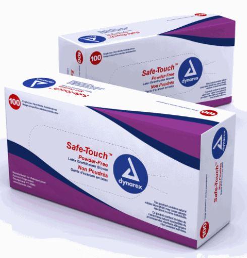 Dynarex Corporation Safe-Touch Latex Powder-Free Exam Gloves 2337 - 1000.0 Each - MDL-DYA2337