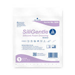 Dynarex Corporation SiliGentle Silicone Bordered Foam Adhesive Wound Dressing 3059 - 120.0 Each