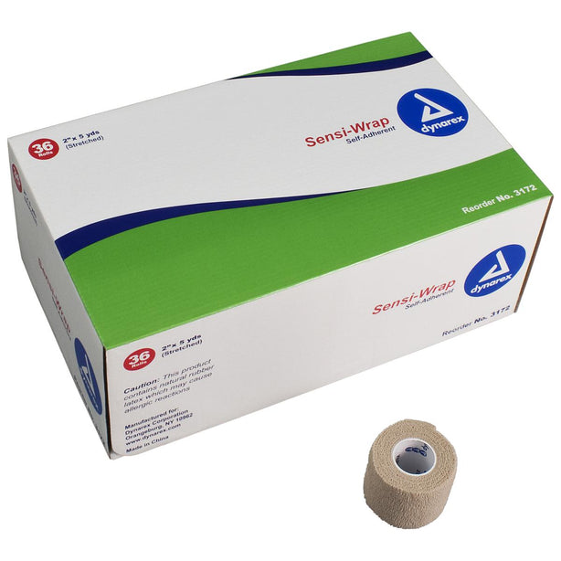 Dynarex Corporation Sensi Wrap Self-Adherent Compression Bandages 3172 - 36.0 Each