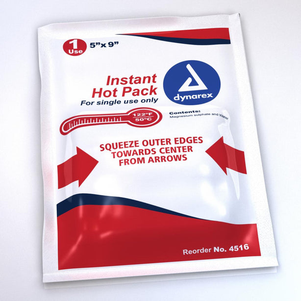Dynarex and Cold Instant Hot Pack, 6" x 9" - 4516 - 24 Each