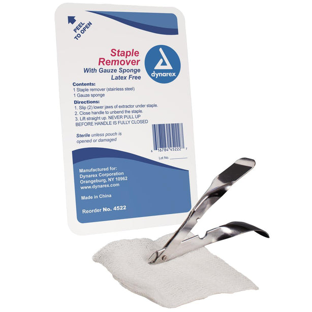Dynarex Corporation Staple / Suture Removal Kits 4522 - 50.0 Each - MDL-DYA4522
