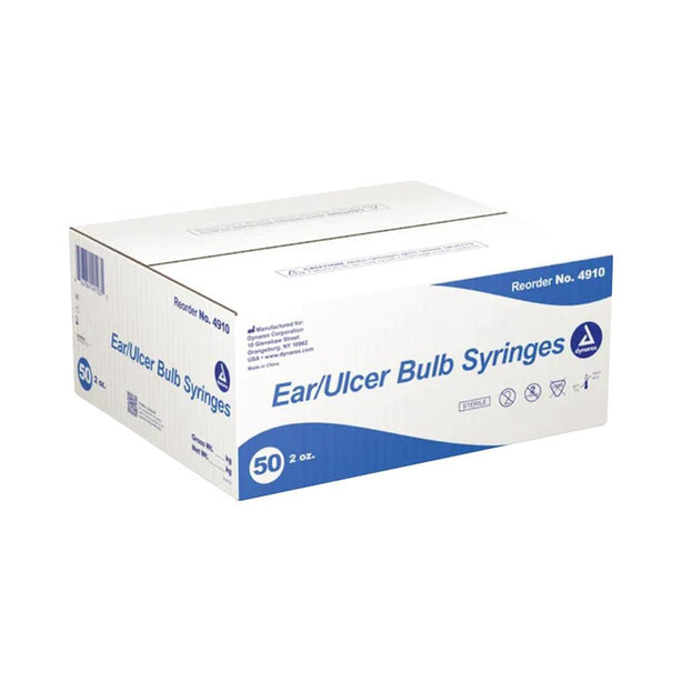 Dynarex Corporation Ear / Ulcer Syringe Bulb by Dynarex 4910 - 50.0 Each