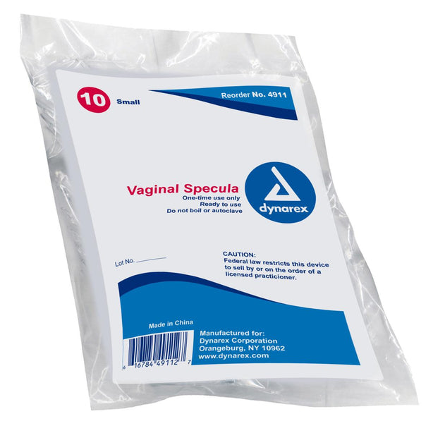 Dynarex Disposable Vaginal Speculums - 4911 - 100 Each - MDL-DYA4911