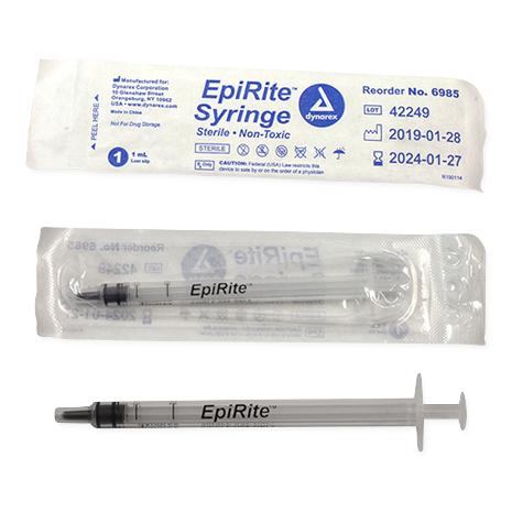 Dynarex Corporation EpiRite Syringe 6985 1000.0 Each-MDL-DYA6985