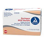 Dynarex Corporation Nonsafety Syringe with Needle 6994 - 800.0 Each - MDL-DYA6994