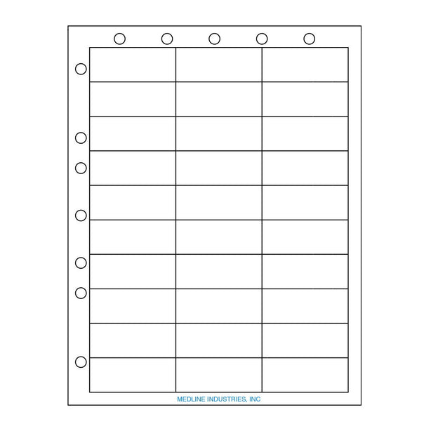 Adcura Chart Label - DYKI5111 - 1000 Each - MDL-DYKI5111