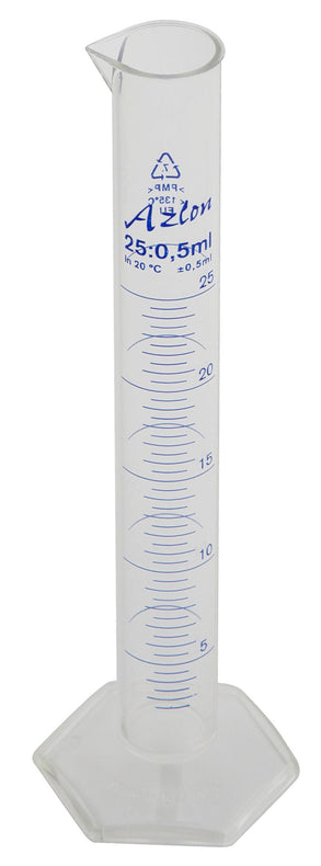 Azlon Plastic Cylinders - 537805-0025 - 20 Each - MDL-DYL378050025