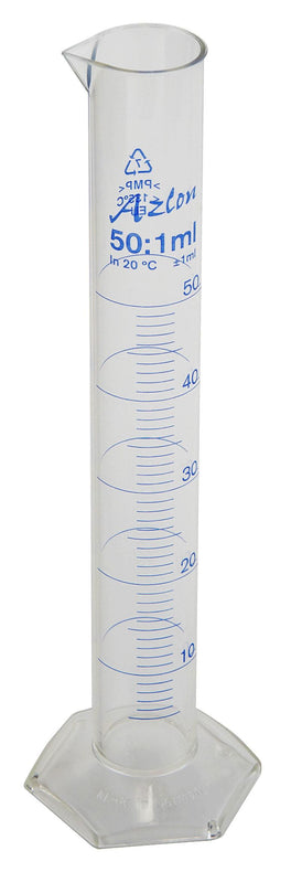 Azlon Plastic Cylinders - 537805-0050 - 20 Each - MDL-DYL378050050