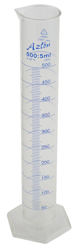 Azlon Plastic Cylinders - 537805-0500 - 6 Each - MDL-DYL378050500