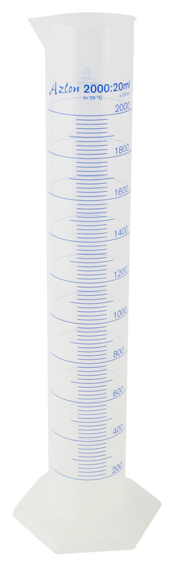 Azlon Plastic Cylinders - 537815-1000 - 6 Each - MDL-DYL378151000