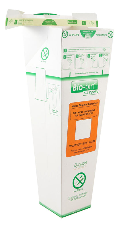 DYNALAB Bio-bin Waste Disposal Containers 797303-0006 40 Each - MDL-DYL973030006