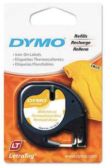 LetraTag Fabric Iron-On Labels - DYM18771 - 1 Each - MDL-DYM18771