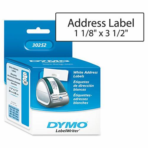 Dymo LabelWriter Address Labels - 30252 - 2 Each - MDL-DYM30252