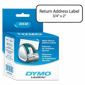 Dymo Return Address Labels - 30330 - 1 Each - MDL-DYM30330
