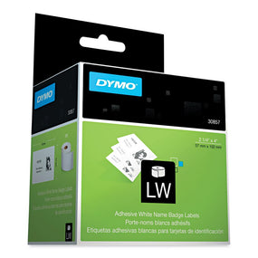 Dymo Name Badge Labels - 30857 - 1 Each - MDL-DYM30857