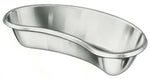 POLARWARE 10 Stainless Steel Emesis Basin, 9-15/16" x 5-9/16" x 2", 26 oz. - 12 Each