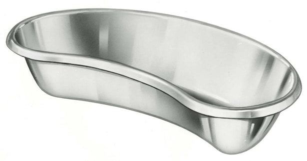 POLARWARE Stainless Steel Emesis Basin, 12" x 5.5" x 2.3", 50 oz. - 1 Each