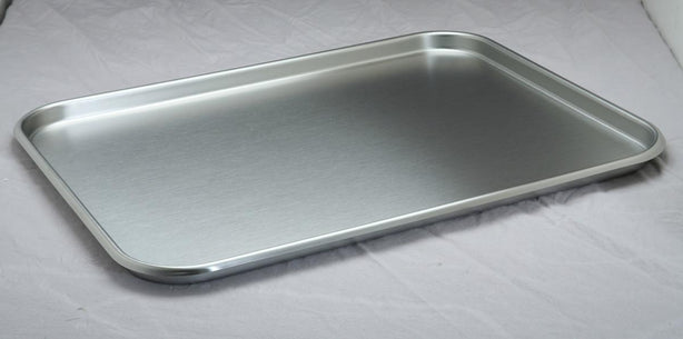 POLARWARE COMPANY Stainless Steel Oblong Instrument Trays 1520 1 Each - MDL-DYND051520Z