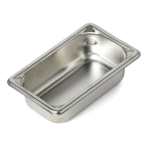 Polarware Polar Ware Stainless Steel Instrument Tray, 6-7/8" x 4-1/4" x 2", Compatible with Cover DYND0575360Z - DYND0530922Z