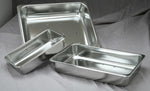 Polarware Instrument High-Sided Perforated Mayo Tray, Stainless Steel, 8 7/8" x 5" x 2" - DYND05952HPTZ