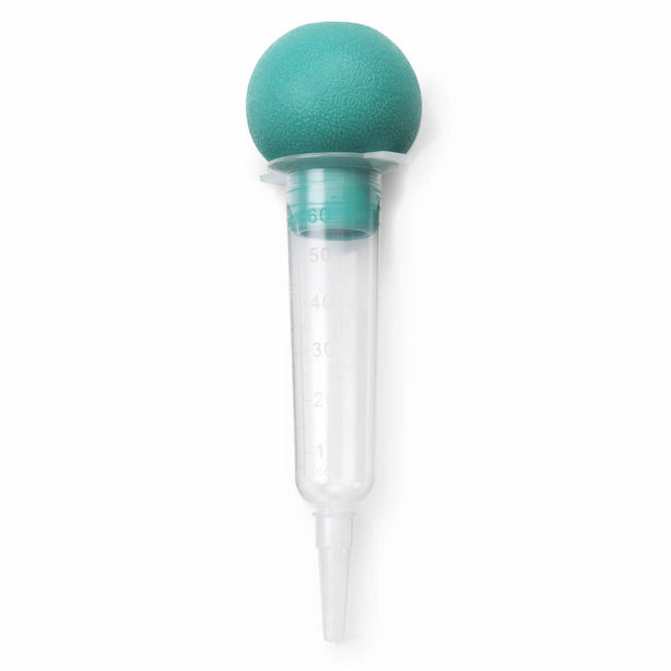 Irrigation Trays, Bulb, 60 mL, Bulk, Nonsterile, Syringe - DYND20127 - 50 Each
