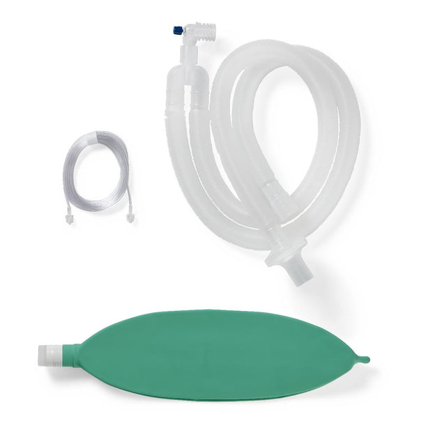 Medline Adult Anesthesia Circuit with 120" Expandable Tubing, 1 BV Filter, 3 L Bag, Gas Sampling Line - DYNJAA10230 - 1 Each
