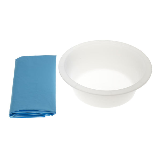 Medline Single Basin Standard Tray with Table Cover - DYNJB5007 - 10 Each - MDL-DYNJB5007
