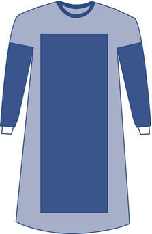Sterile Poly-Reinforced Extra-Long Eclipse Gowns - DYNJP2204 - 28 Each - MDL-DYNJP2204