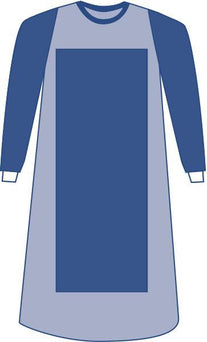 Sterile Poly-Reinforced Prevention Plus Sleeve Eclipse Gown - DYNJP2229P - 18 Each - MDL-DYNJP2229P