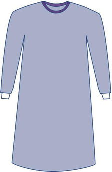 Sterile Non-Reinforced Aurora Surgical Gowns with Set-In Sleeves - DYNJP2703 - 18 Each - MDL-DYNJP2703