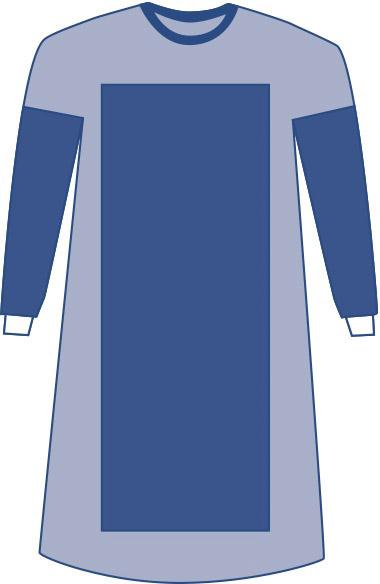 Sterile Poly-Reinforced Aurora Surgical Gowns - DYNJP2726 - 1 Each - MDL-DYNJP2726H