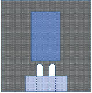 Bilateral Split Surgical Drape - DYNJP4007 - 20 Each - MDL-DYNJP4007