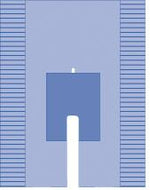 UltraGard Split Drapes with Adhesive - DYNJP8304UG - 1 Each - MDL-DYNJP8304UGH