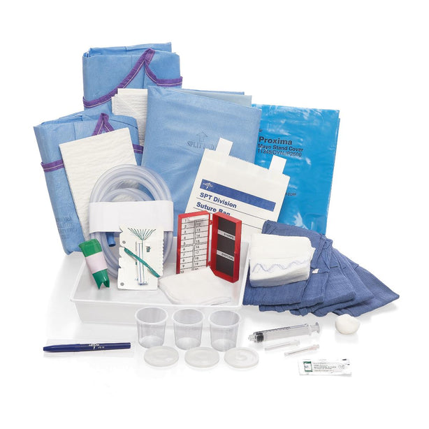 Medline ENT Standard Tray II - DYNJS0703 - 4 Each - MDL-DYNJS0703