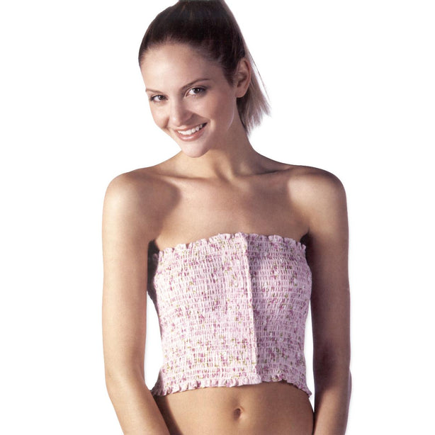 Unlined Breast Binders - L/U-FL-PNK-DR - 1 Each - MDL-EABLUFLPNKDR